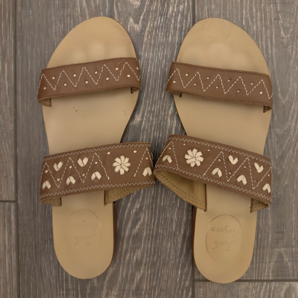 Jack Rogers Brown Sandals